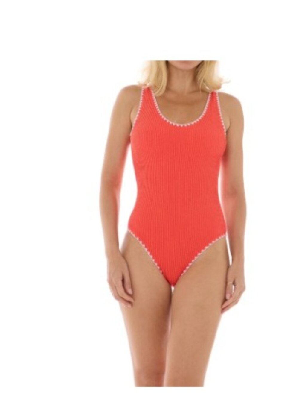 Betsey Johnson Women's Fashion One Piece Coral Size M